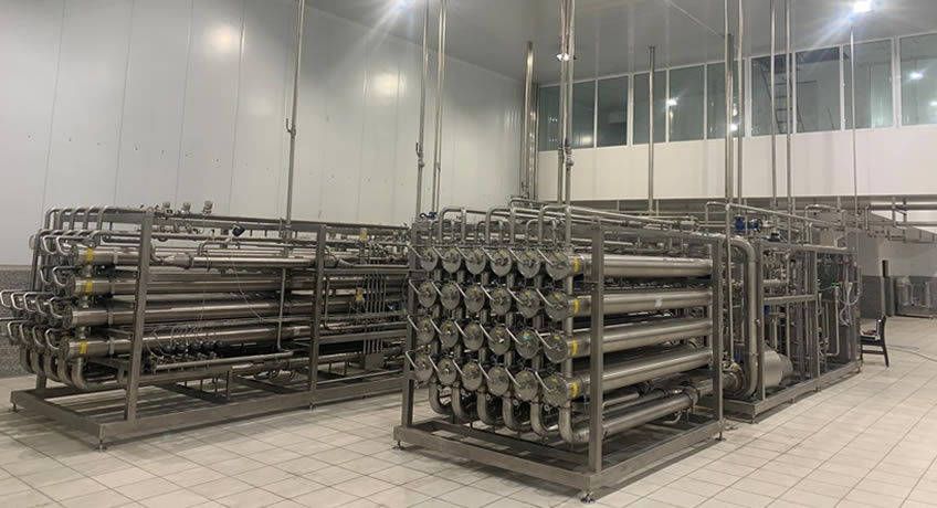 Heart of the lactose plant - sistem for the ultrafiltration, nanofiltration and reverse osmosis