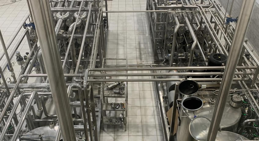Heart of the lactose plant - sistem for the ultrafiltration, nanofiltration and reverse osmosis